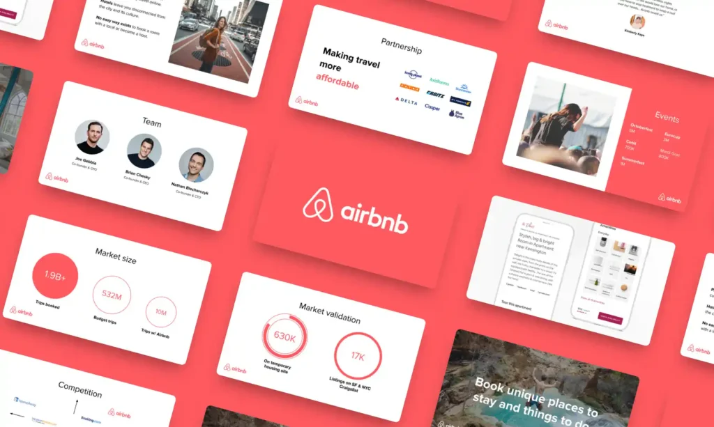 airbnb pitch deck