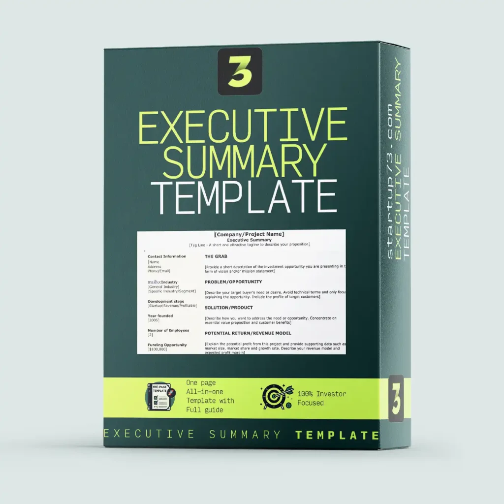 executive summary template